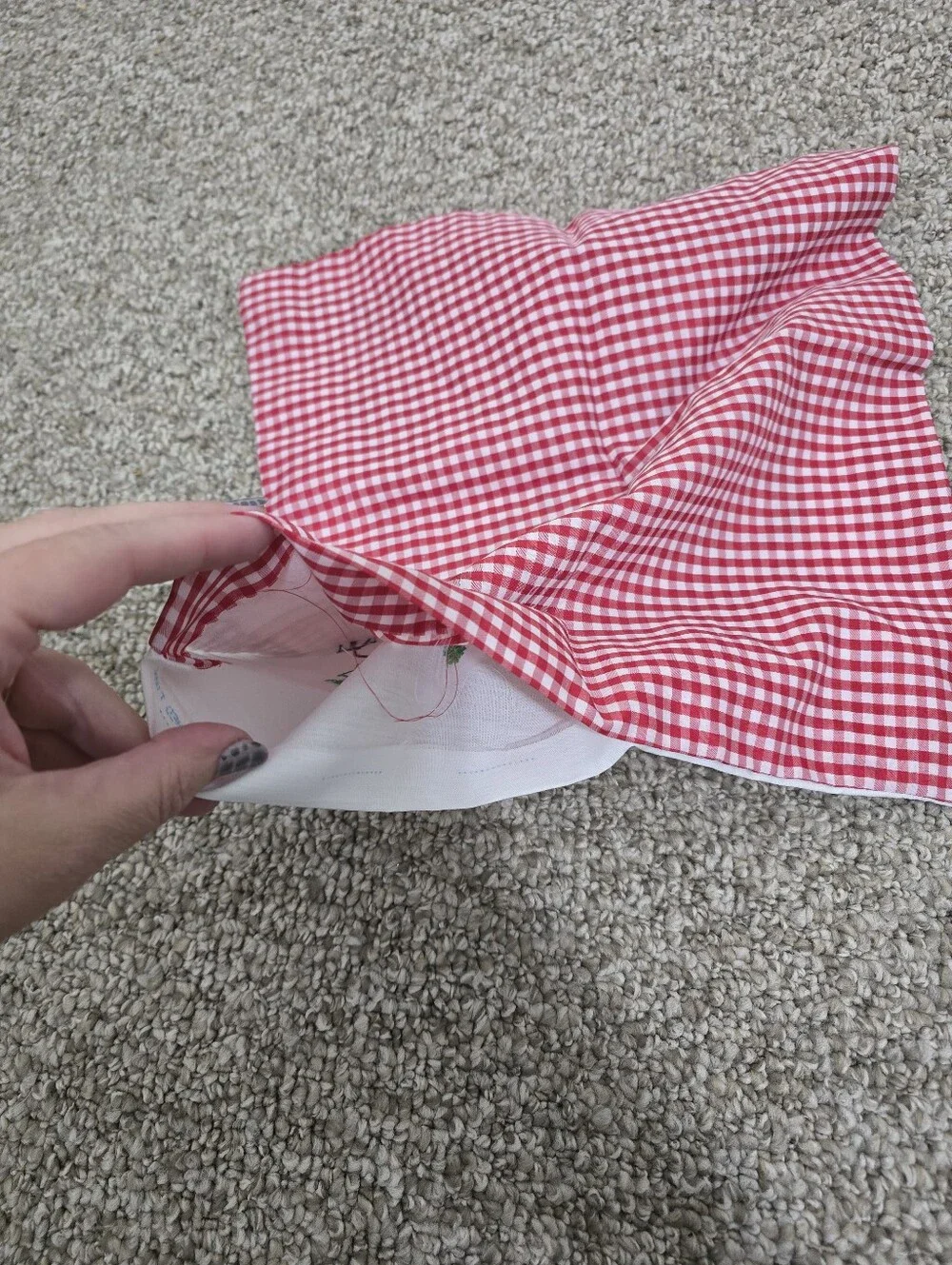 N/A hand stitched